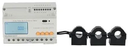 Analizzatore Bidirezionale Del Monitor Di Energia Contatore Potenza Intelligente Trifase Kwh For Inverter Solare Facile Da Usare E Sicuro(100A Cts,Without RS485)