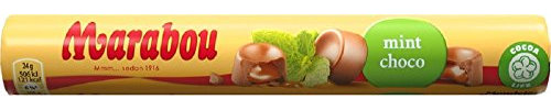 Marabou Mintchoko Mjölkchoklad - Original Schwedisch Milchschokolade Rolle 78g x 3 stck