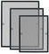 UISEBRT Insektenschutz Fenster - Fliegengitter mit Aluminium Rahmen - Mückengitter Fliegenschutz - Spannrahmen ohne Bohren - 120 × 140cm, Anthrazit
