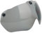 Pineeseatile Casco per biciclette con visiera, occhiali da casco, visiera bici magnetica staccabile, occhiali ciclistici grigi.
