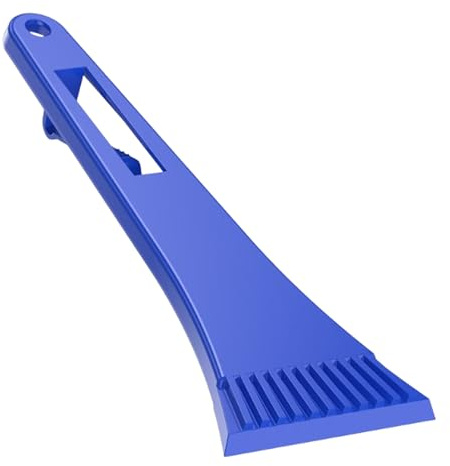 Rascador de hielo para parabrisas de 9 pulgadas, herramienta de agarre cómoda | Práctico accesorio de limpieza de hielo para coches, refrigeradores, refrigeradores, ventanas, máquinas de hielo e