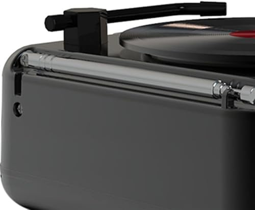 B04B-Tourne-disque Vinyle Portable Tourne-Disque Anti-interférence for activités de Plein air Camping Pa