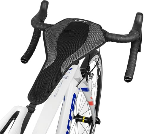 Thinvik Bike Sweat Guard & Frame Protector Cover, Sweat Absorbing Anti-Corrosion Cover for Indoor Cycling Trainer, Bike Trainer Accessories
