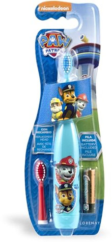 Cepillo Dientes Eléctrico con Dos Cabezales & Pila