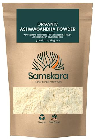 Ashwagandha Bio-Pulver Samskara Superfoods Bio-Ashwagandha-Pulver Bio (1Kg)
