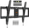 ELIVED Tilt TV Wall Bracket, TV Mount for Most 37-75 inch Flat & Curved LCD LED OLED TVs with Max. VESA 600x400mm up to 45KG, Sturdy Tilting TV Bracket EV008