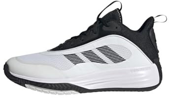 adidas Herren Own The Game 3 Shoes Basketball-Schuhe, Cloud White/core Black/core Black, 46 EU
