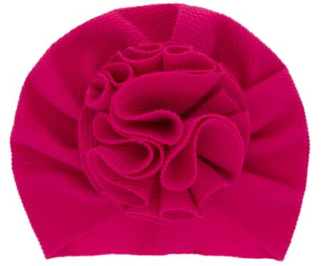 iSpchen Baby Mütze Schlafsack zum Pucken Pucksack Babyschlafsack Neugeborene Pucktuch Wickeldecke Kids Schlafsäcke für Neugeborenen Kleinkinder Swaddle Decke Wickeltuch Rose Rot