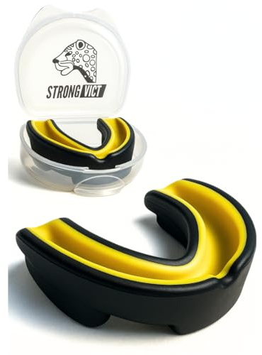 STRONGVICT Protector Bucal Boxeo Adulto Hockey Rugby Muay Thai MMA Judo
