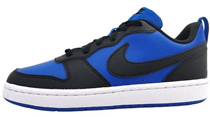 Nike Unisex Kinder Court Borough Low Recraft Gs Sneaker, Game Royal Black White, 39 EU