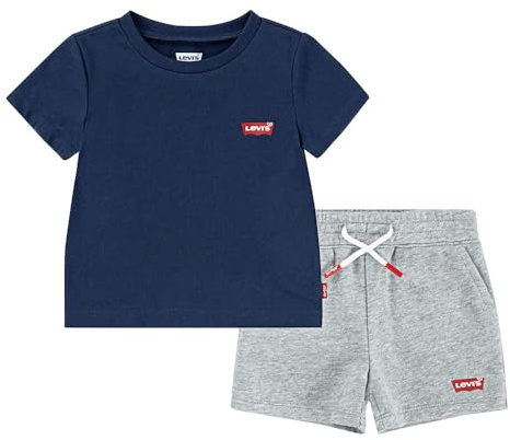 Levi's Set Bebe Camiseta Y Pantalón Corto, Niños, 3 años