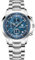 BENYAR Uhren Herren Analog Quarz Chronograph Herrenuhren 50M Wasserdicht Leuchtende Datum Armbanduhr Lässig Business Uhren Klassische Elegantes Geschenke für Herren (5210 Silber Blau)