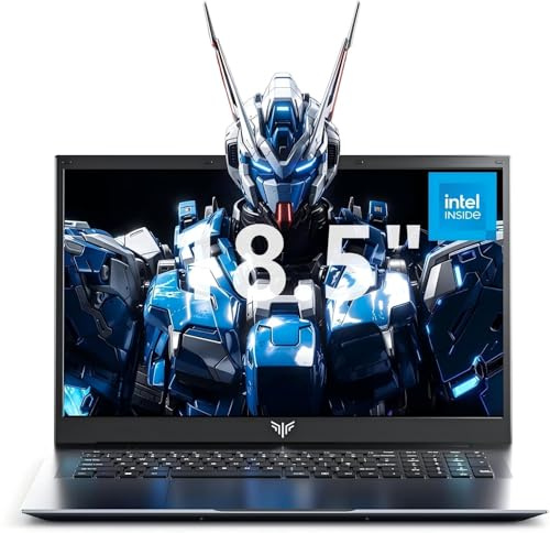 Tivique 18.5 Inch FHD Laptop with 13th N150 Quad-Core Processor up to 3.6GHz, 16GB RAM 512GB M.2 SSD, Support Dual-Band WiFi, BT 5.2, HD Display,USB3.2,HDMI, Type-C,Dual Speakers, 8000mAh Long-Battery