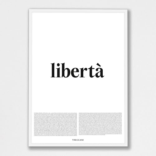 Treccani Emporium Poster – Libertà 30X40 Linea Definizione