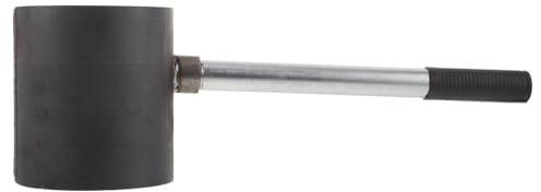 TOYANDONA Encendedor de Carbón Portátil de Acero Inoxidable 12 CM Diámetro X 14 CM Alto para Barbacoa y Chimenea Cubo Resistente para Encender Carbón Rápido en Parrillas al Aire Libre