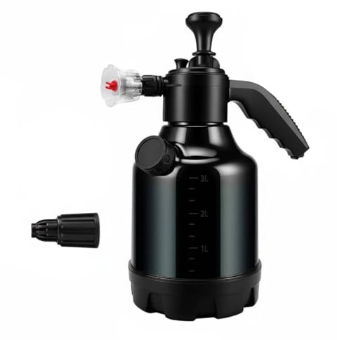 SZLIFE Pressure Sprayer Dispositivo Manuale Due Funzioni Nebulizzatore Schiuma Serbatoio Capiente Dosatore Incluso Adatto a Lavaggio Autovetture Giardini Pavimenti, Standard
