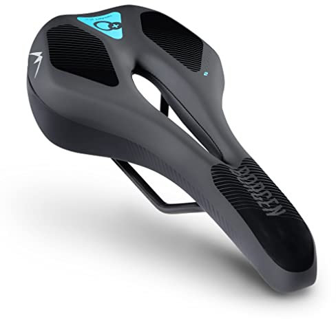 Borgen MTB Fahrradsattel Herren und Damen - Ultra bequem und weich - Fahrradsitz für Trekking, Mountainbike und Rennrad