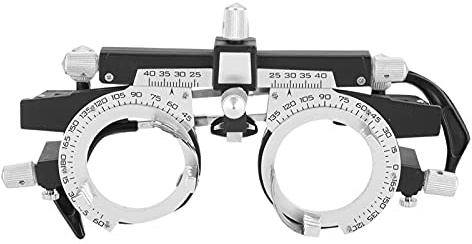 Montatura Per Optometria Per Occhiali, Montatura Per Lenti Di Prova Ottica Regolabile Professionale Optometria Ottica Occhiali Per Occhiali Strumento Per Test Distanza Pupilla 48-80 Mm Per Esame Dell'
