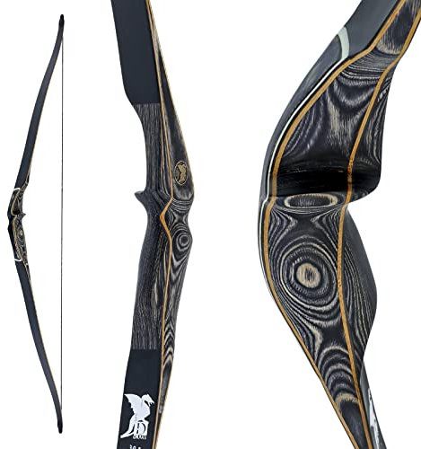 DRAKE ARCHERY Elite Tapir - 54 Zoll - 20-50 lbs - Hybridbogen (20 lbs, Rechte Hand)