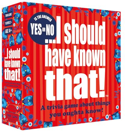 Hygge Games I Should Have Known That Trivia Game Yes or No Edition