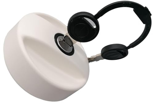CR-MOESANCO® Husvagn vattentanklock vit med nyckel