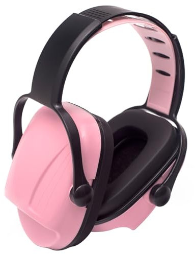 GOTYKE Casque Anti Bruit Pliable Réglable Confortable, avec Une Atténuation de SNR 34dB, Serre-tête Souple pour Milieu Bruyant ou Stressant, pour Adulte Enfan(Color:A)