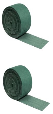 Milisten 2 Rouleaux Tissu Chauffant Cintre Enveloppe Plantes Écorce D ' Arbre Scellant Gardes D ' Arbre Trousse Aboyer Soutien Propagation Paillis D ' Arbre Protecteurs Chiffon Green