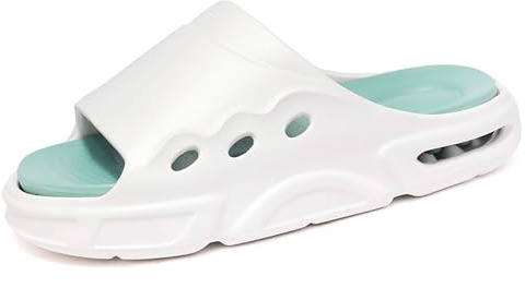 EVA material provides a comfortable and lightweight rehabilitation slipper that feels like stepping on feces