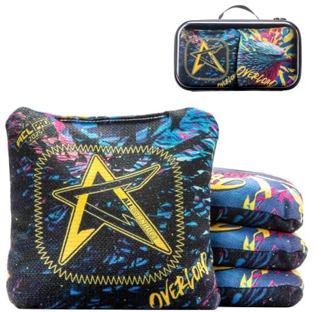 Overload 2025 – ACL PRO cornhole bags – 1 x 4 cornhole bags – American Cornhole League – Officiellt certifierad