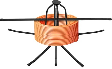 Dérouleur de tuyau pour tuyau de chauffage au sol, max. 200 kg, pour tube de diamètre PEX, PERT, AL/PEX avec sac de transport, idéal comme enrouleur de câble