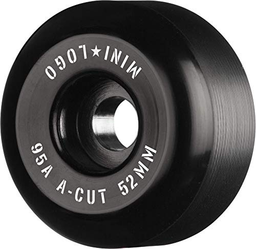 Roue de Skateboard 52mm A-Cut 95A Hybrid Noir