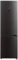 Midea Kühlschrank Kombi No Frost 59,5 cm Breite x 201 cm Edelstahl Schwarz