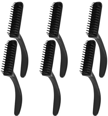 6 Pcs Hair Dye Brush, Hair Dye Combs, Hair Brush Kit, Hair Colour Brush, Highlighting Comb, Combs for Women, Highlights Hair Dye Kit