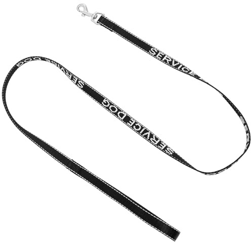 Hohopeti Laisse pour Chiot Multifonction Légère et Résistante Harnais Confortable Accessoire Pratique pour Promenade Extérieur Noir