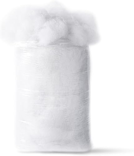 SleepyNights 250g Toy Stuffing Cushion Filling Virgin Hollow Fibre | Premium White Multi Purpose Filling Made In The UK