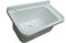 Komplett Ausgussbecken WASCHBECKEN 60cm WEIS Waschtisch Handwaschbecken
