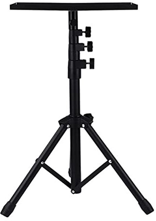 TOMYEUS Soportes de proyector Computadora portátil Piso Trípode multifunción Ajustable Telescópico Piso Soporte de proyector de proyector Accesorios de proyector