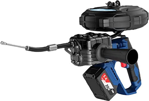 Incordatrice per Elettricista, Filettatrice Elettrica da 800W Filo di Piombo a Muro Completamente Automatico velocità di Cablaggio 40M/Min, Trazione 600Nm, con 2 Batterie Cavo