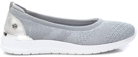 XTI - Bailarinas Mujer Hielo - Calzado Cómodo y Versátil - Moda Casual - Modelo 14238802 (Talla 36)