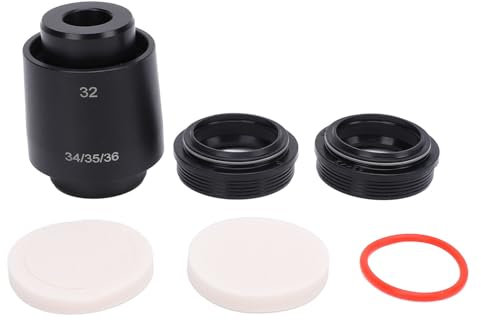 Tbest 32 Mm Fahrrad-Vorderradgabel-Staubdichtung, Fahrradgabel-Staubwischer, ölabsorbierender Schaumstoffring, Fahrradzubehör