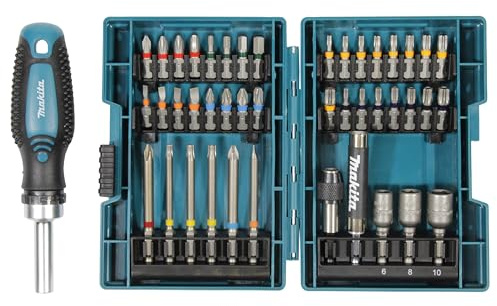 Makita E-25096 Bit-Set mit Ratschengriff 44-tlg.