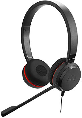 Evolve 30 II Binaural Diadema Negro auricular con micrófono
