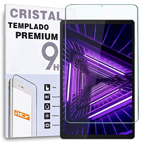 REY Protector de Pantalla para Tablet Lenovo Tab M10 HD 2020 2ª Gen 10.1 - TB-X306 - X306F - X306X, Cristal Vidrio Templado Premium