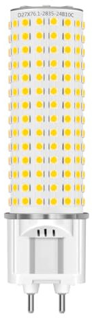 enwant Lampadina LED G12 18W G12 ioduri metallici sostituzione T6, MasterColor CDM-T Bi Pin lampadina LED sostituzione 85V-265V, 1 confezione(Warm White)