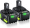 2X 18V 5.5Ah Batteries au Lithium pour Ryobi P108 RB18L40 P108 RB18L25 P108 RB18L15 P108 RB18L13 P107 P108, P122 P104 P105 P102 P102 P108 2003