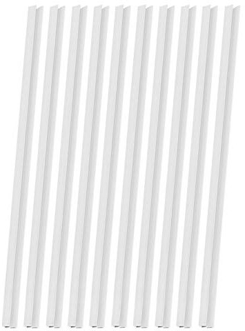 TARSHYRY Striscia di Transizione di Sigillatura in Vetro a Piastra Serra, Striscia di Rafforzamento in PVC Greenhouse Strip Bordo per Bordo Forniture Serra del Nastro in PVC per