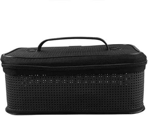 BUBEFSKD Grande Capacità Borsa Attrezzatura Da Pesca Con Cerniera Mesh Bag Portatile Tackle Valigia di stoccaggio Lunga Portatile Tackle