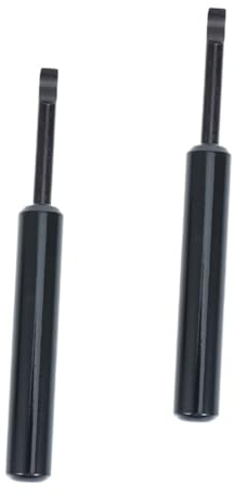 ifundom Herramienta para Abrir Relojes Negras 2 Piezas Palanca de Acero Inoxidable y Aleación de Aluminio Fácil Rayaduras para Tapa Trasera de Reloj