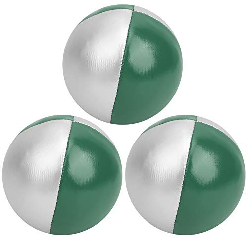 KIMISS Juego de Pelotas de Malabarismo de 3 Piezas - Pelotas de Lanzamiento de Malabarismo de Cuero PU Suave para Deportes de Interior y Entretenimiento | Juguete Rompecabezas único, Ligero y (#3)