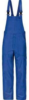Wellwork Cargo-Arbeitslatzhose Latzhose Basic Baumwolle 250g/m² Kornblau